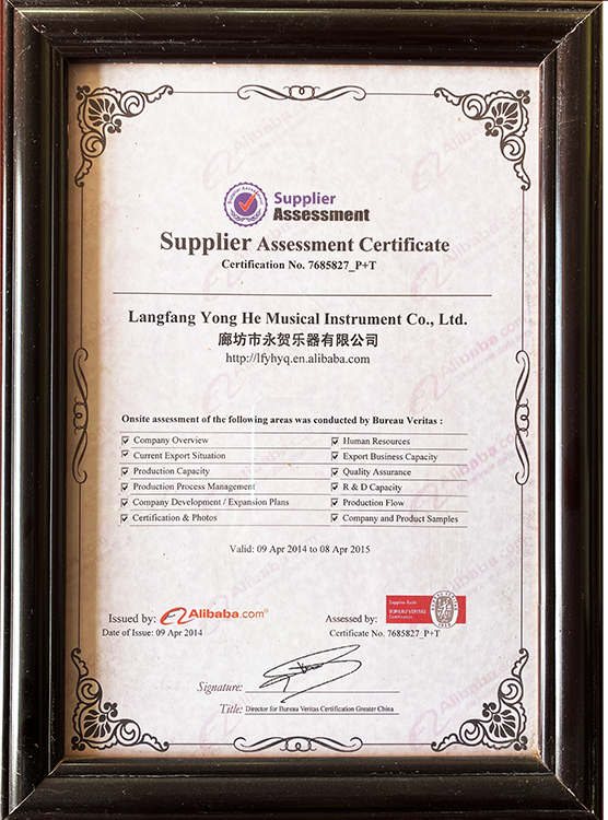 Certification document 10