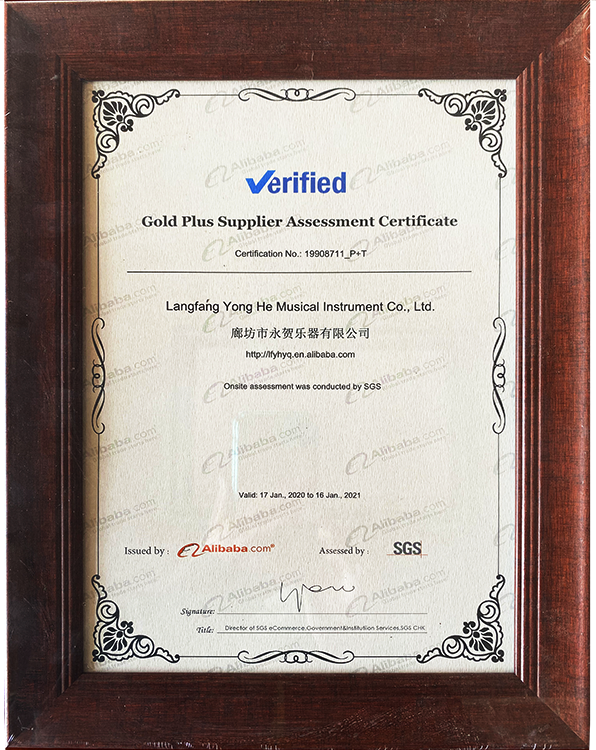 Certification document 5