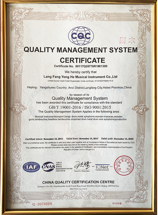 Certification document 8