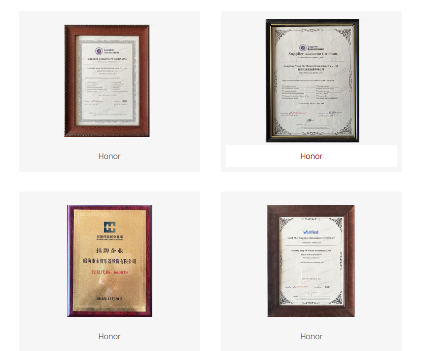 Certificate materials