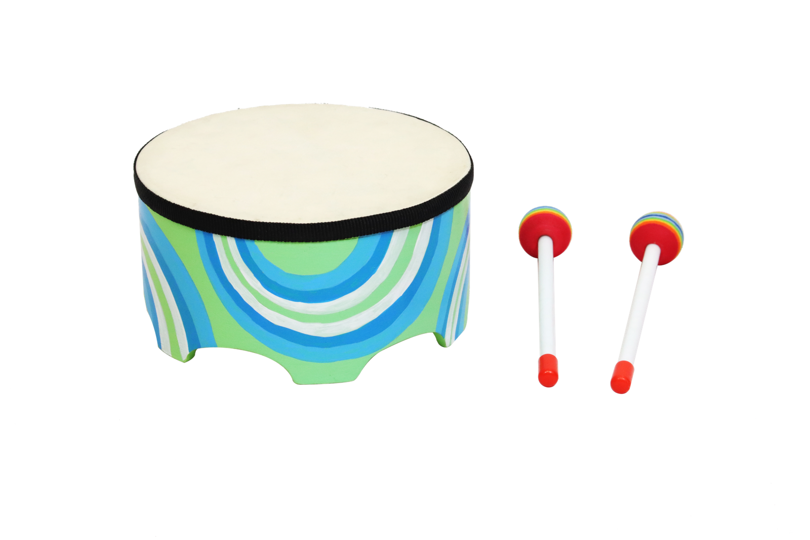 D025-3 classroom floor model with two mallets