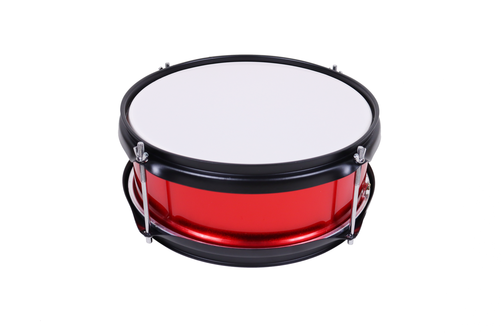 D056-3 12 inch mid size school drum with mallets and strap