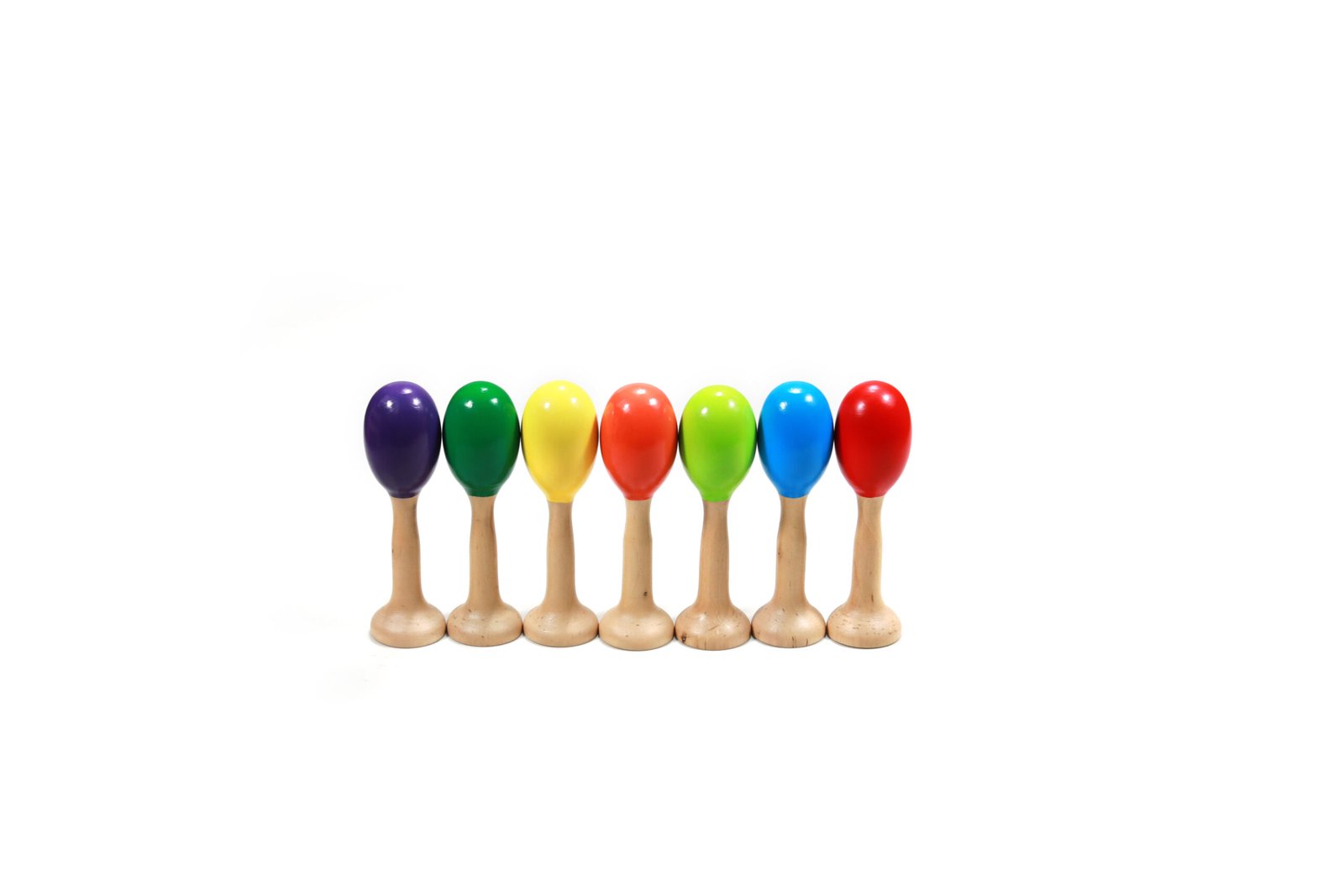 M007-1 base-style color wood maracas piece