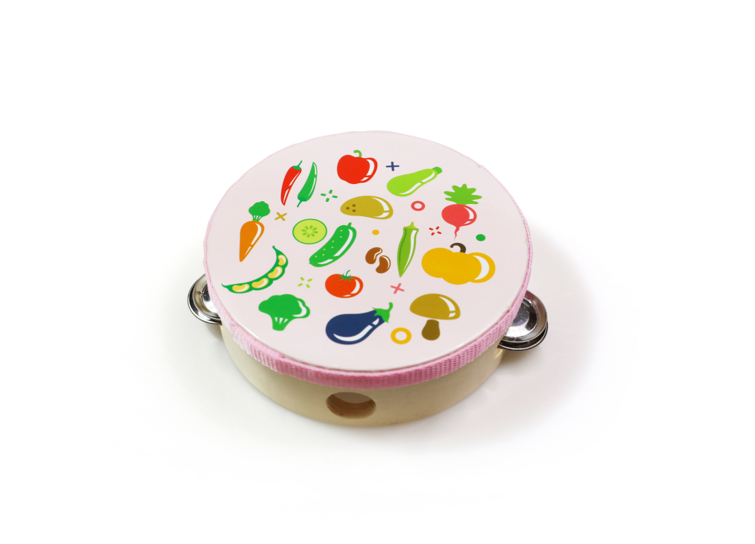 MD001-3 color pattern drum head model for school music activities