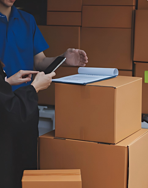 Business discussion and product sample review