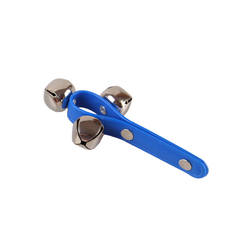 B012-2 3 bell shaker with plastic handle