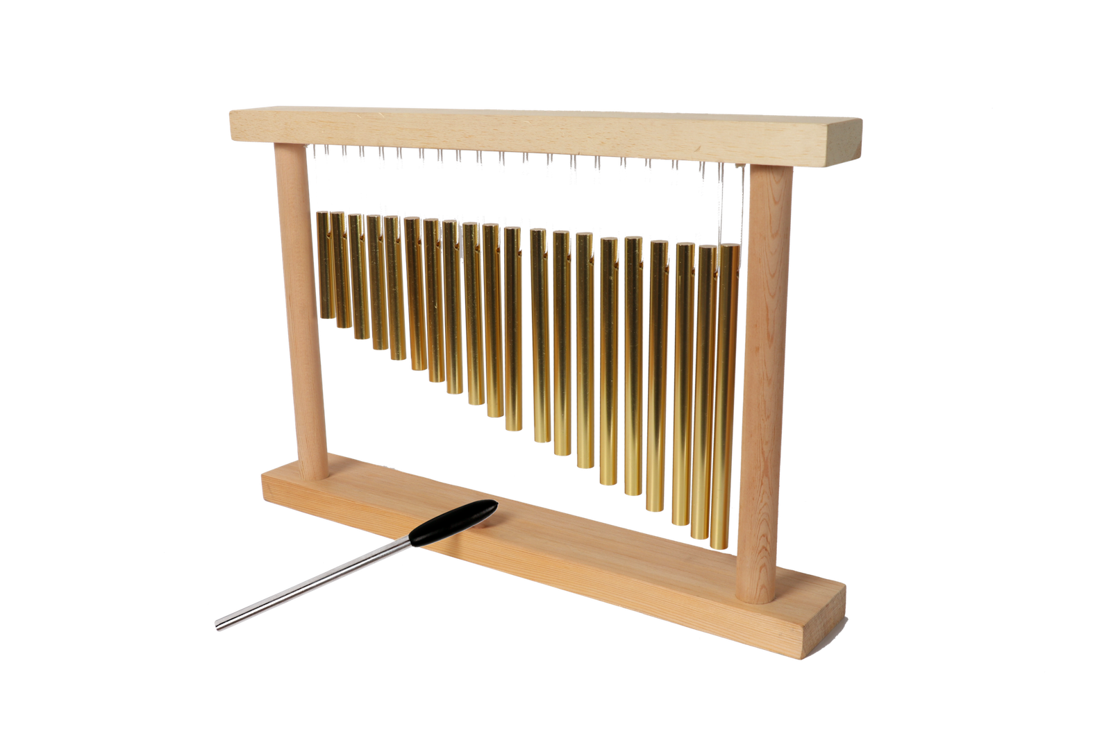 B031-1 20 note bar chimes with wooden frame and aluminium tubes