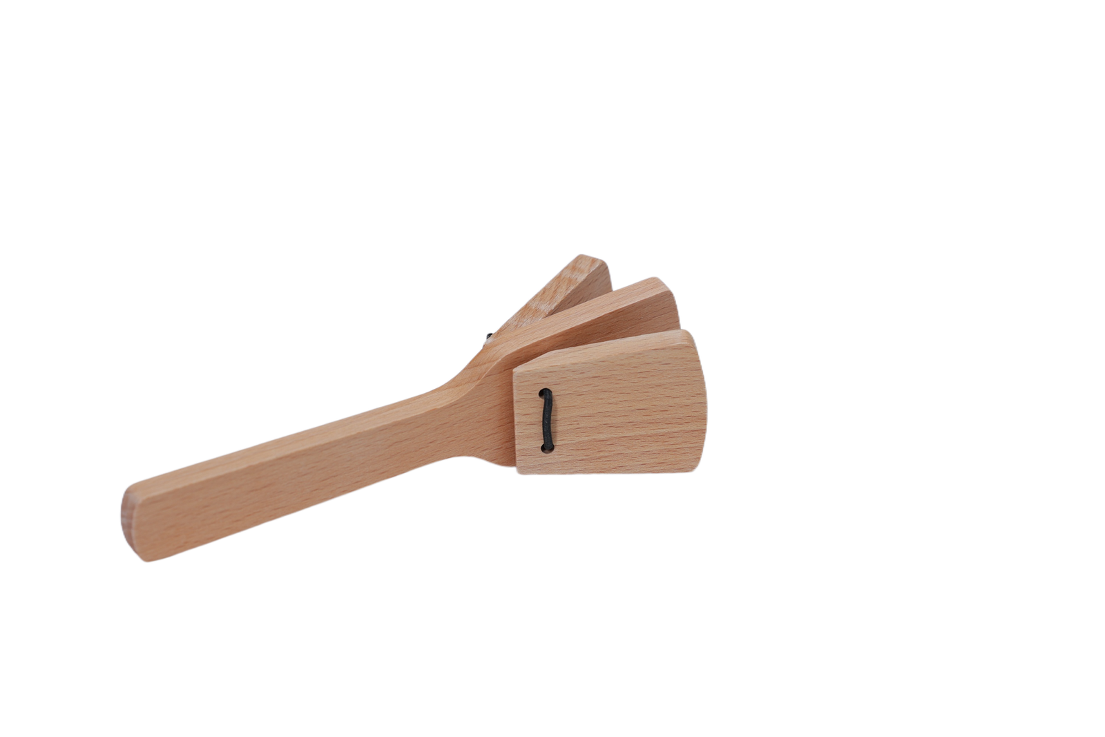 MS002-1 natural wood beginner castanet