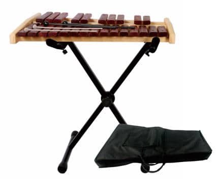 X008-2 25-key instrument with stand and carrying bag