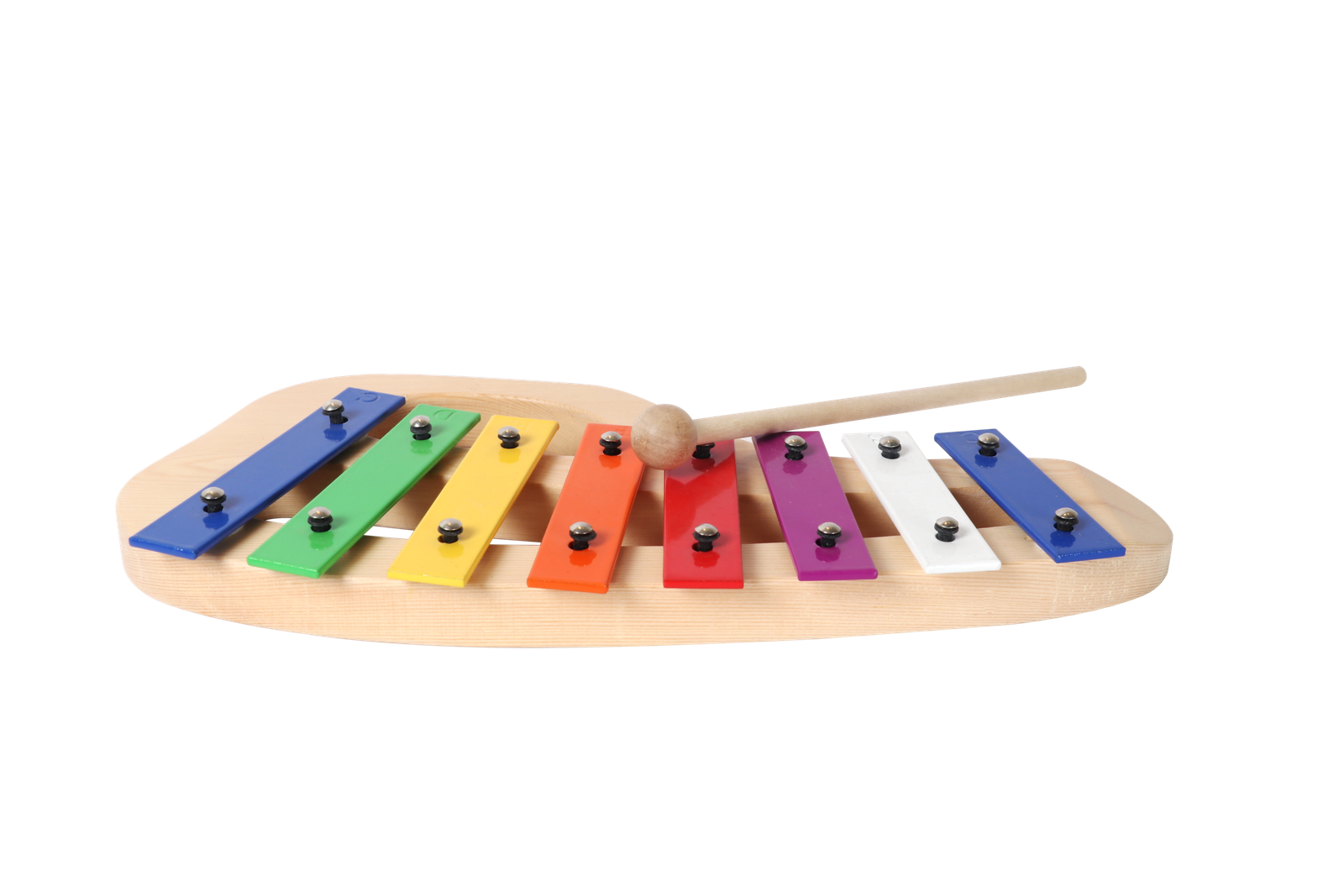 X012-2 portable 8-note color bar model with handle style wood frame