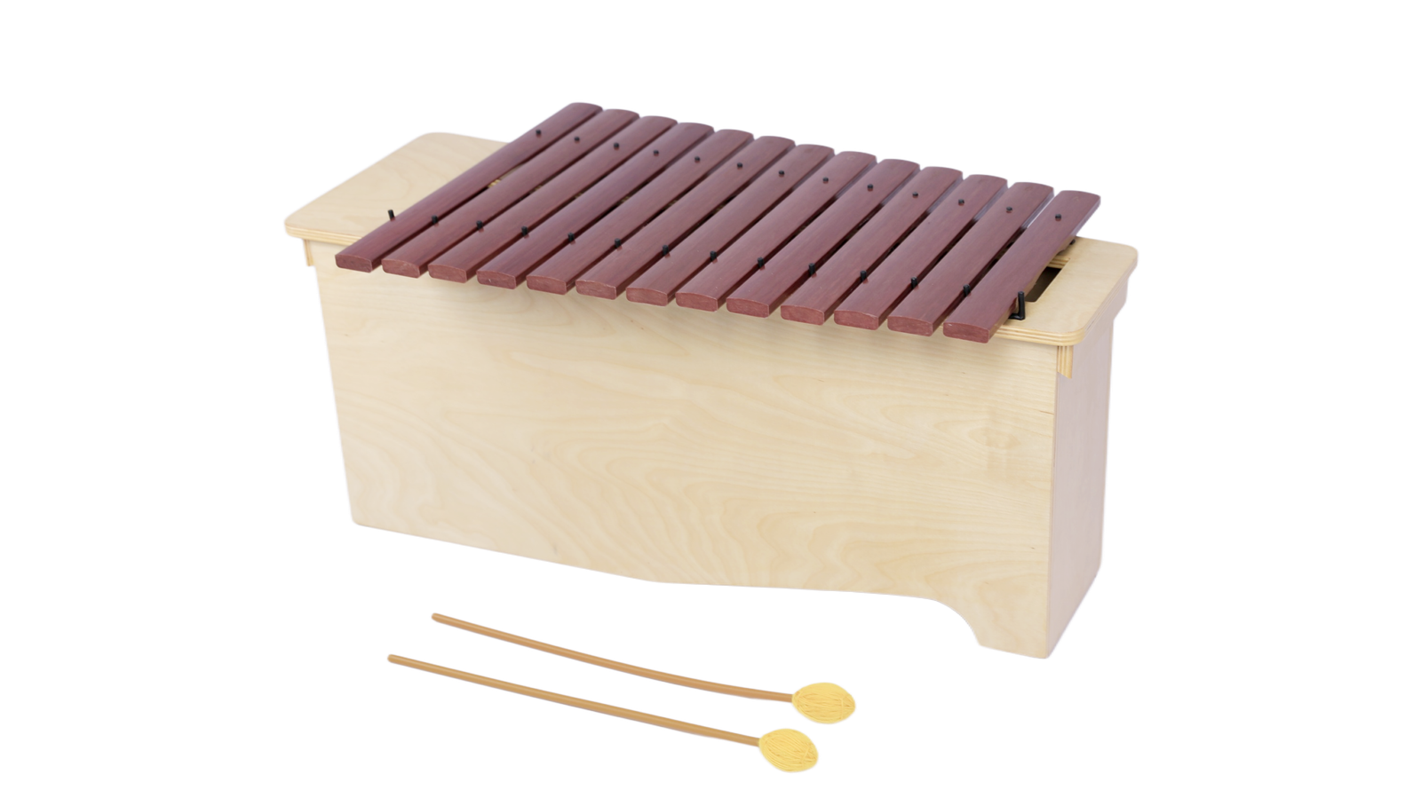 X026-4 synthetic bar bass model with wooden body