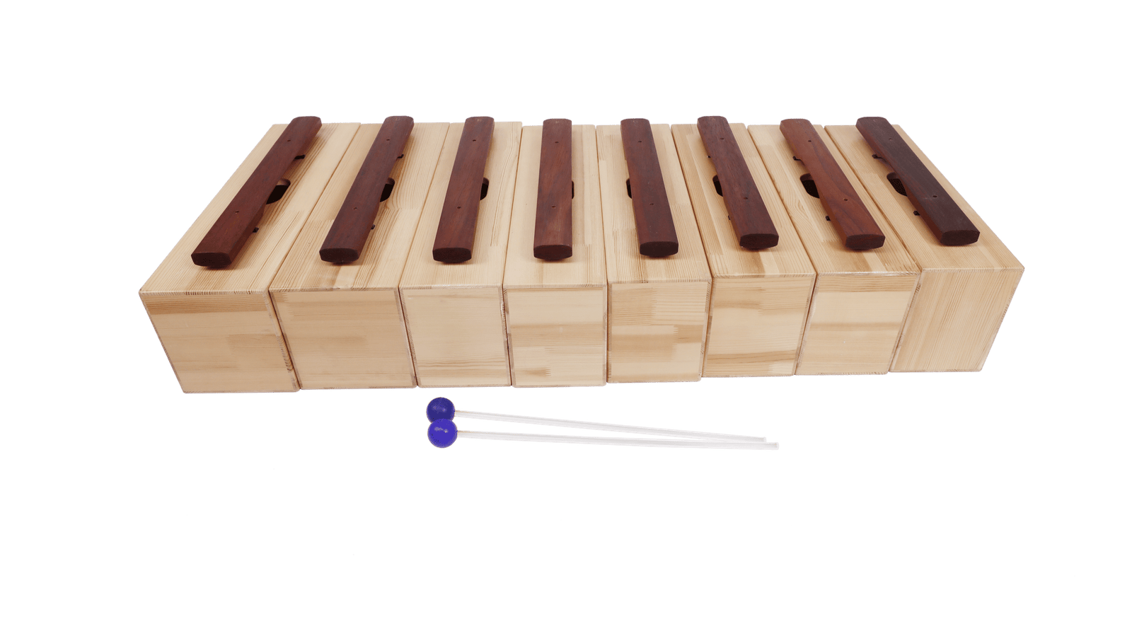 X035-3 bass wooden xylophone bar with two mallets